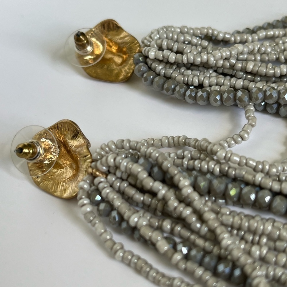 Shoulder Duster Statement Earrings - Picture 5 of 5